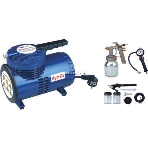 Hymair AS06KB Mini Air Compressor Starter Kit Combo Set